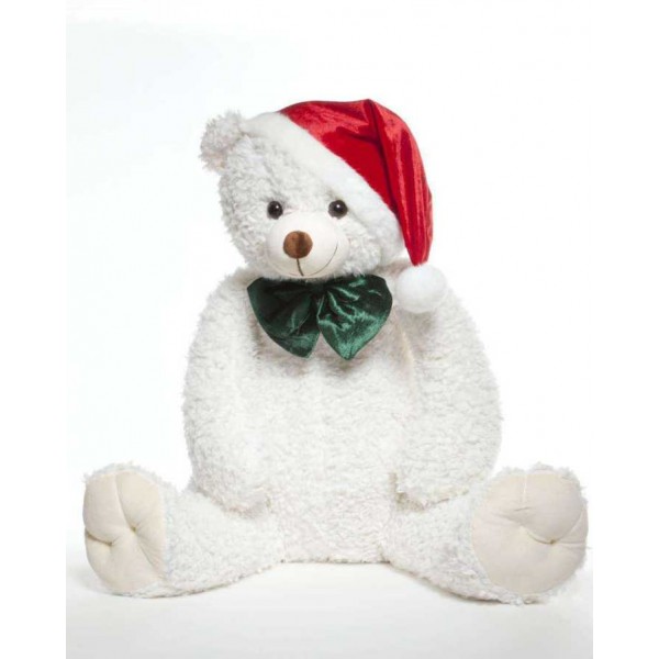 White 5 Feet Special Christmas Big Foot Plush Teddy Bear